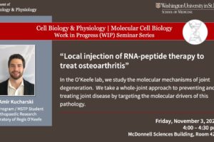 CBP/MCB Work-in-Progress (WIP) Seminar: Amir Kucharski (O’Keefe Lab)