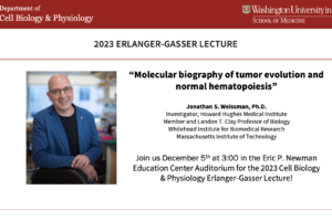 Join us for the 2023 Erlanger-Gasser Lecture