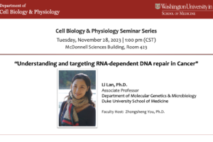 Seminar Series: Li Lan, MD, PhD