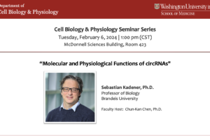 Seminar Series: Sebastian Kadener, PhD