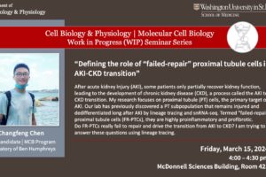 CBP/MCB Work-in-Progress (WIP) Seminar: Changfeng Chen (Humphreys Lab)