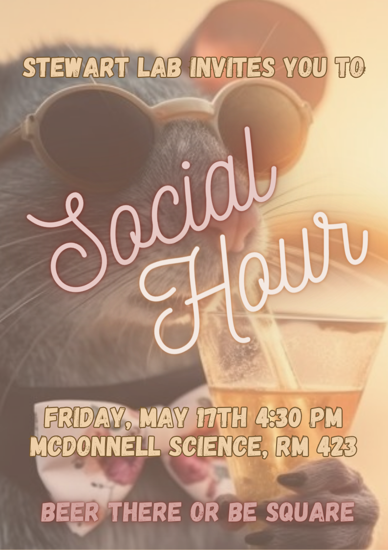 Social Hour hosted by the Stewart Lab